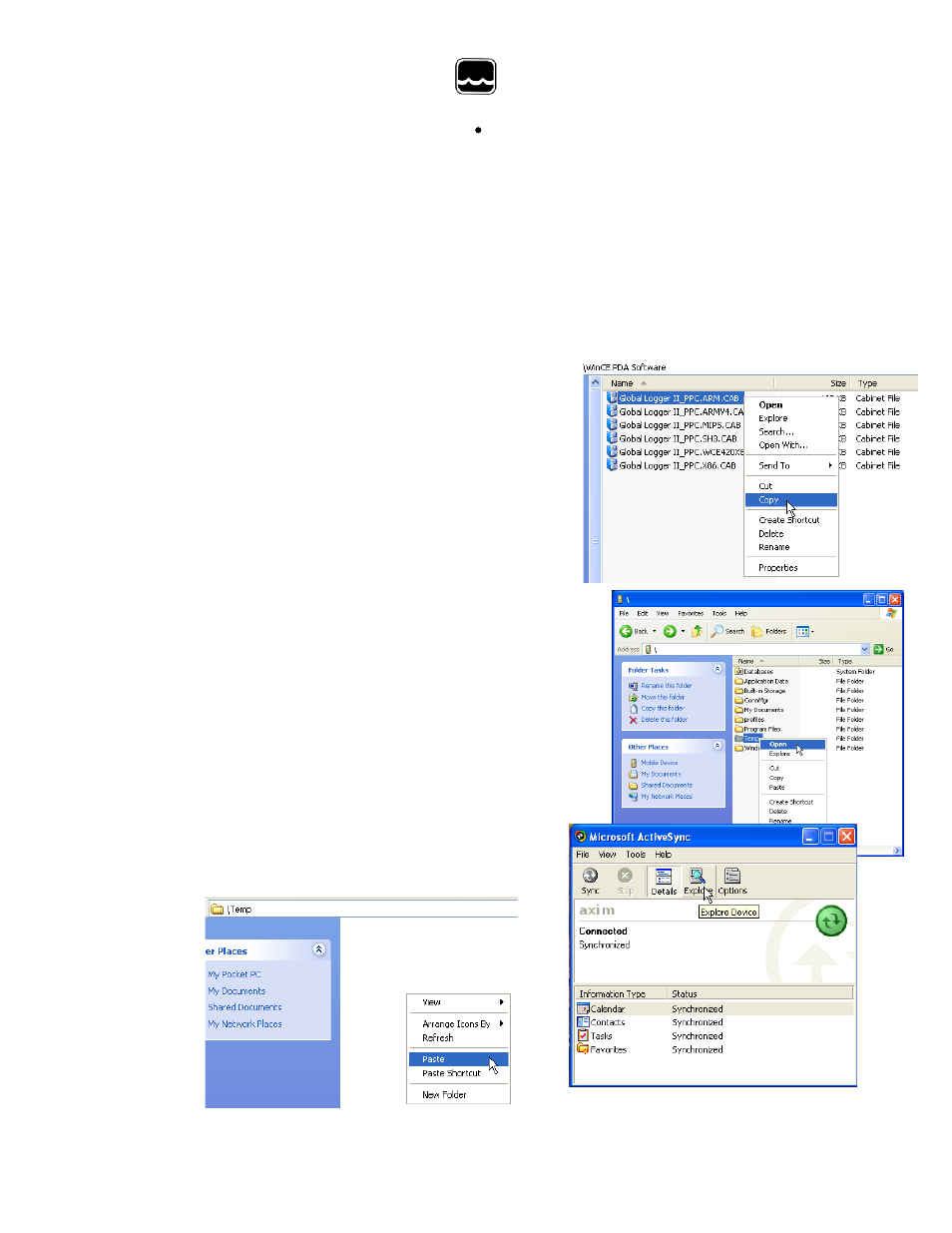 V. software installation | Xylem PDA User Manual | Page 5 / 13