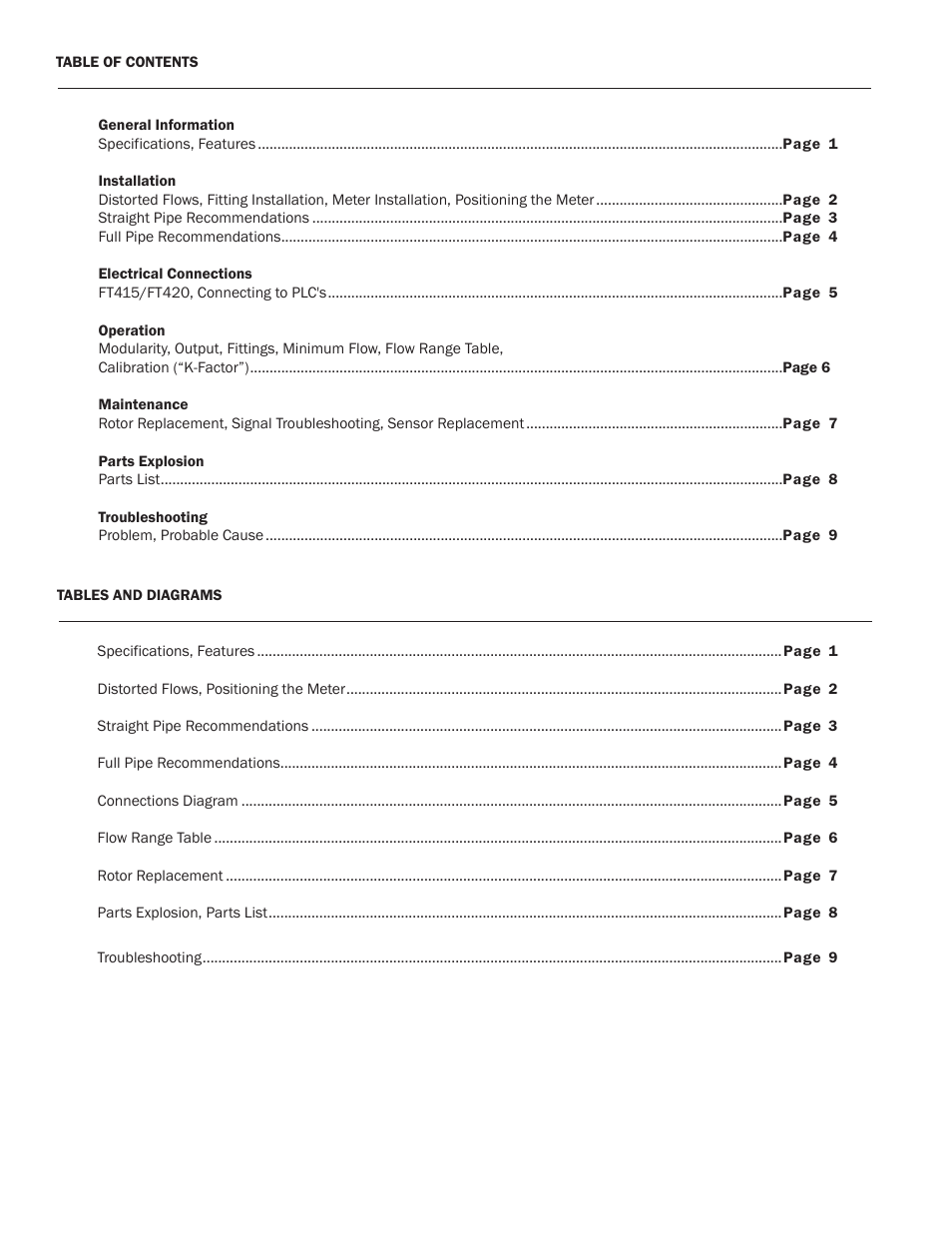 Xylem TX80-Series TURBINE INSERTION FLOW METERS User Manual | Page 2 / 12