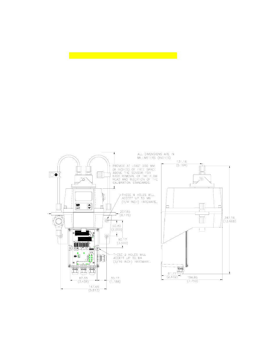 Xylem TB500 ONLINE TURBIDITY ANALYZERS User Manual | Page 9 / 36