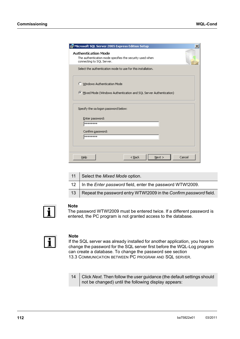 Xylem WQL-Cond CONDUCTIVITY DATALOGGERS User Manual | Page 16 / 98