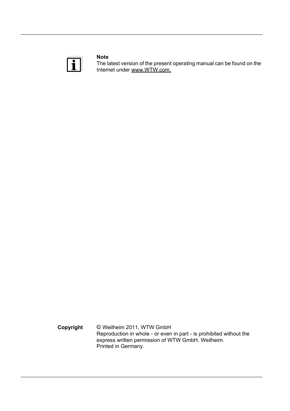 Xylem WQL-Cond CONDUCTIVITY DATALOGGERS User Manual | Page 2 / 98