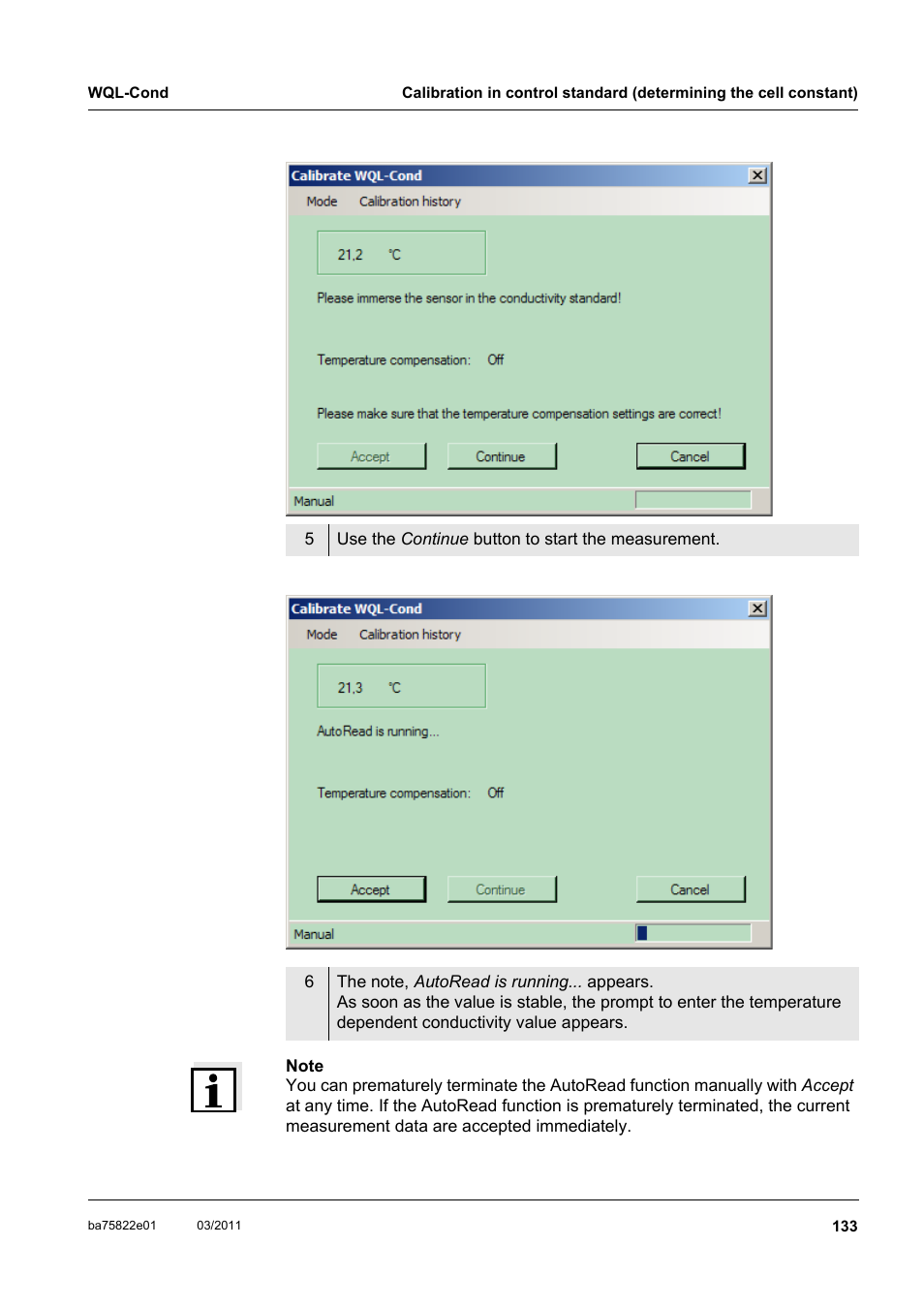 Xylem WQL-Cond CONDUCTIVITY DATALOGGERS User Manual | Page 37 / 98