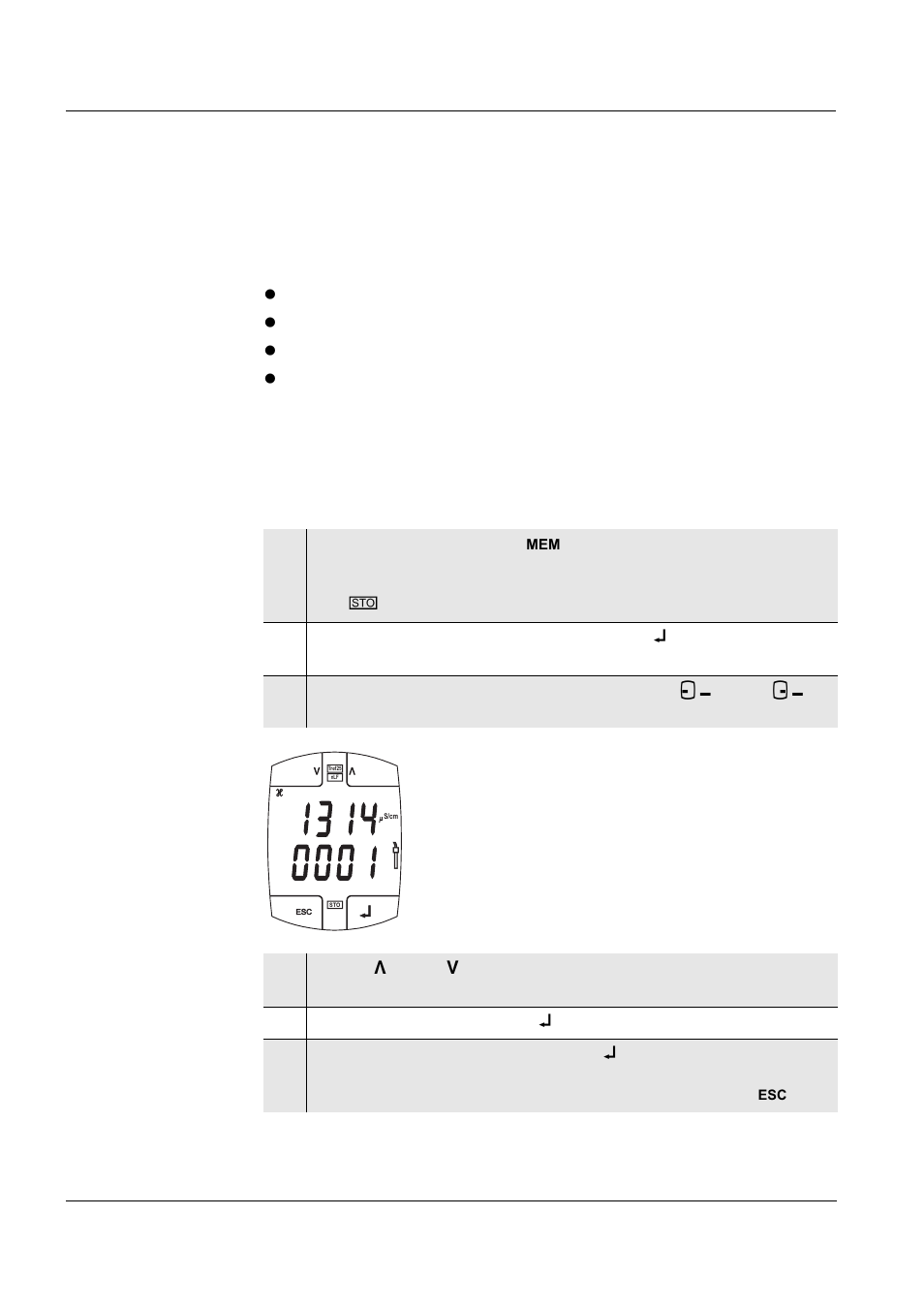 9 saving, 1 saving measured data, Saving 4.9.1 | Saving measured data | Xylem VARIO COND TEMPERATURE CONDUCTIVITY METERS User Manual | Page 32 / 60