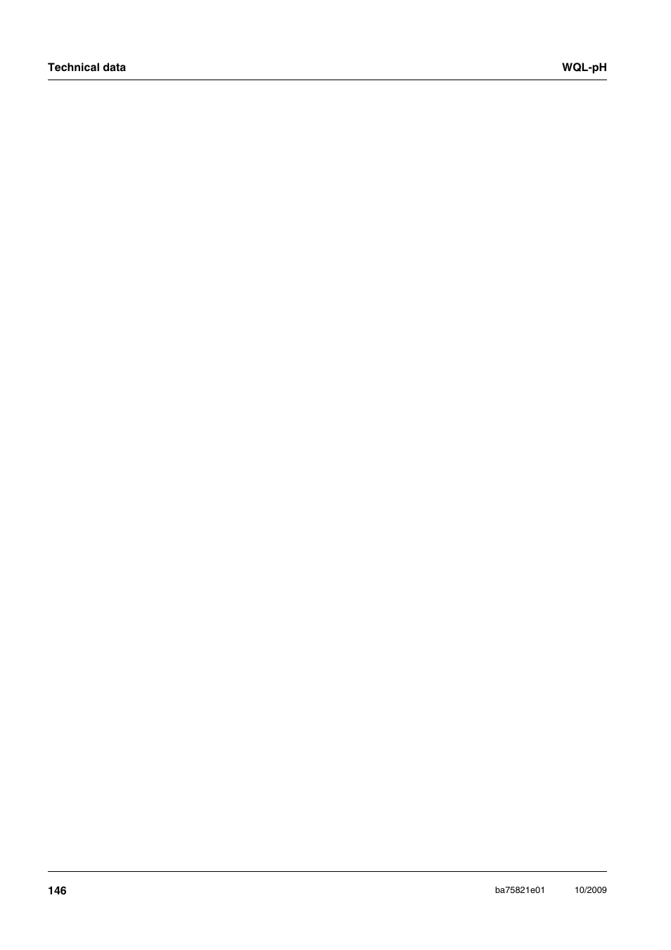 Xylem WQL-pH pH DATALOGGERS User Manual | Page 72 / 74