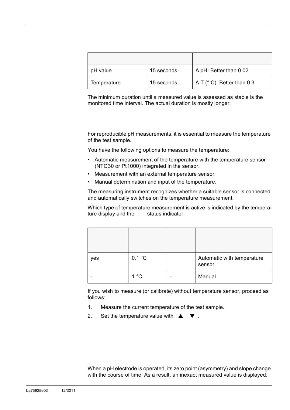 2 measuring the temperature, 2 calibration, 1 why calibrate | Measuring the temperature, Calibration, Why calibrate | Xylem inoLab 7110 WASTEWATER pH METER User Manual | Page 19 / 52