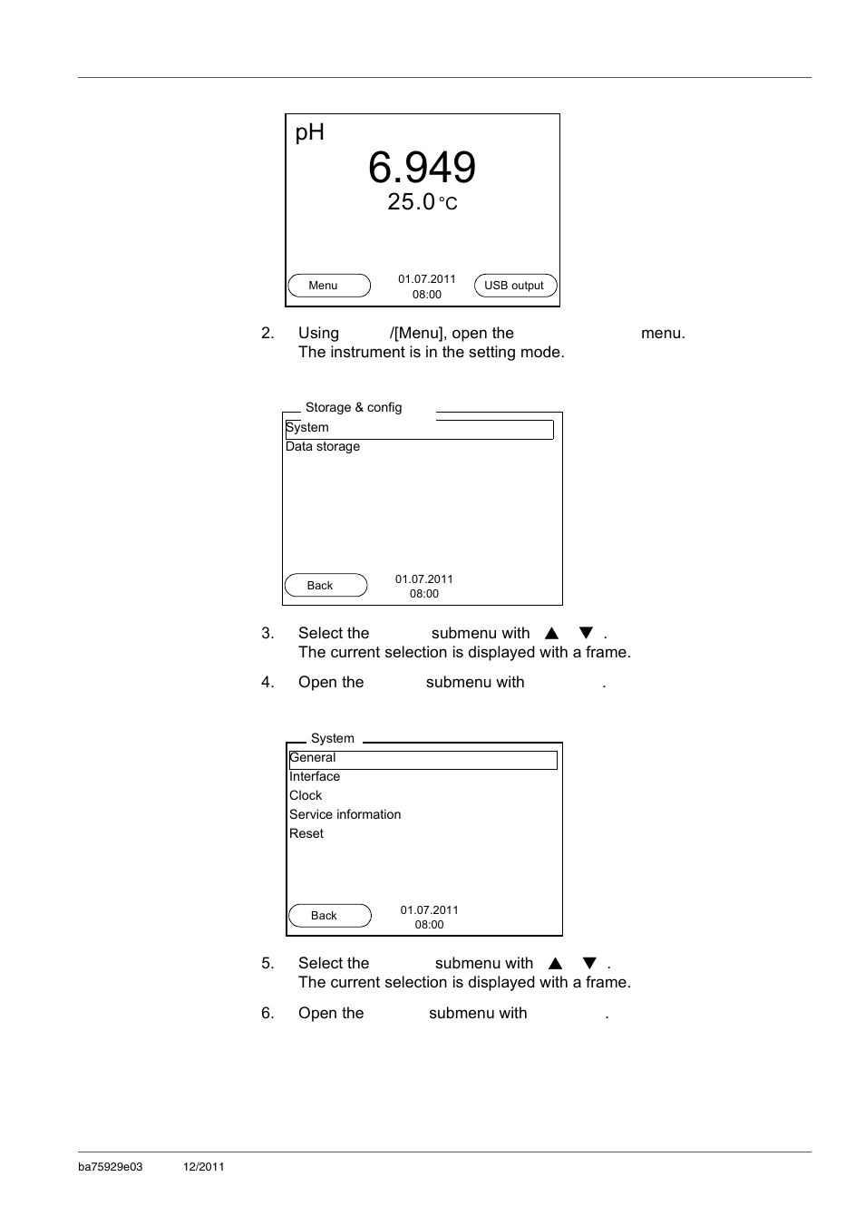 Xylem inoLab 7310_7310P WASTEWATER pH METER User Manual | Page 19 / 72