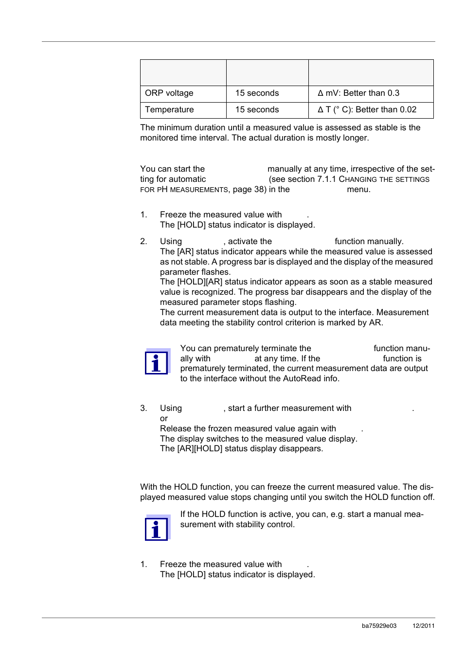 Xylem inoLab 7310_7310P WASTEWATER pH METER User Manual | Page 36 / 72