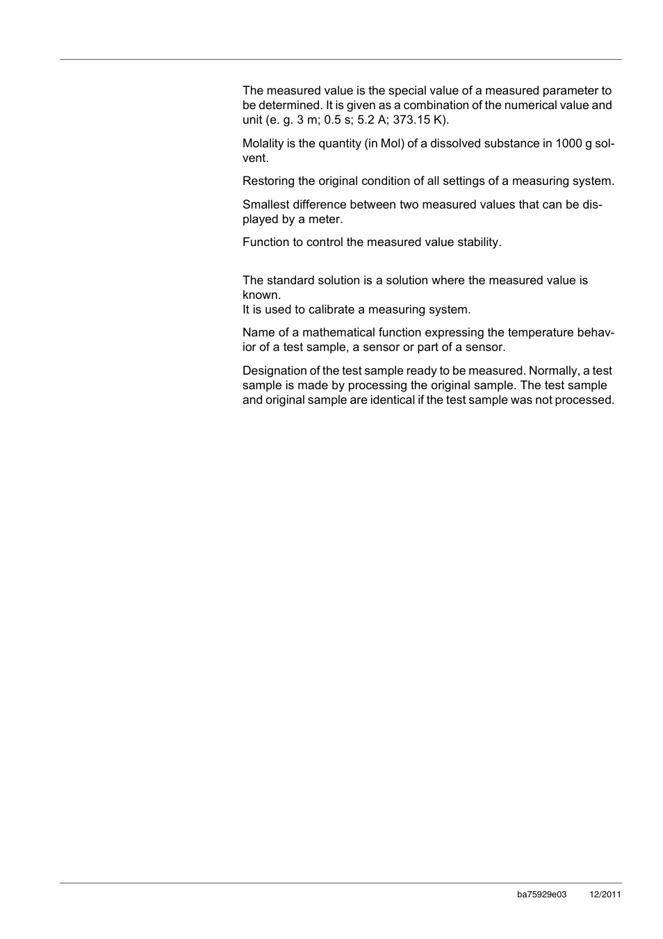 Xylem inoLab 7310_7310P WASTEWATER pH METER User Manual | Page 68 / 72