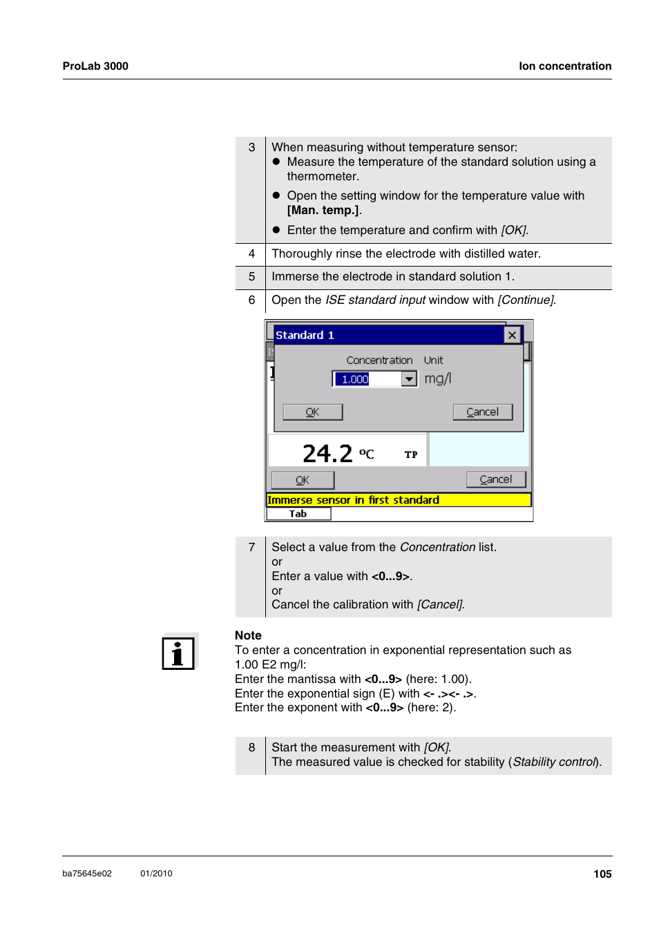 Xylem ProLab 3000 LABORATORY pH METER User Manual | Page 105 / 191