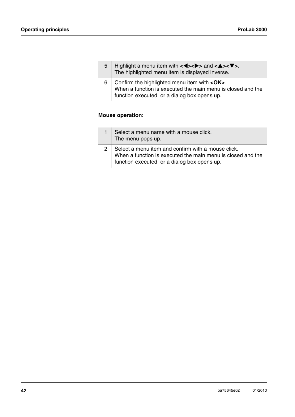 Xylem ProLab 3000 LABORATORY pH METER User Manual | Page 42 / 191