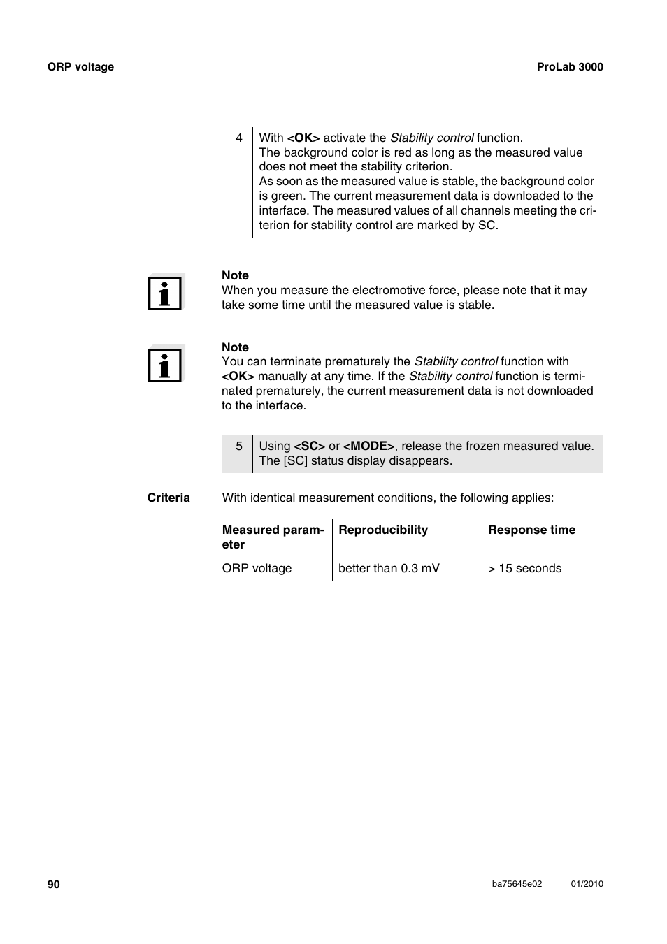 Xylem ProLab 3000 LABORATORY pH METER User Manual | Page 90 / 191