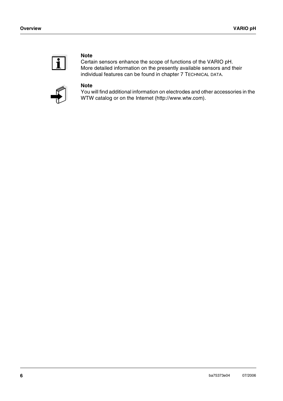 Xylem VARIO WATERPROOF PH METER User Manual | Page 6 / 55