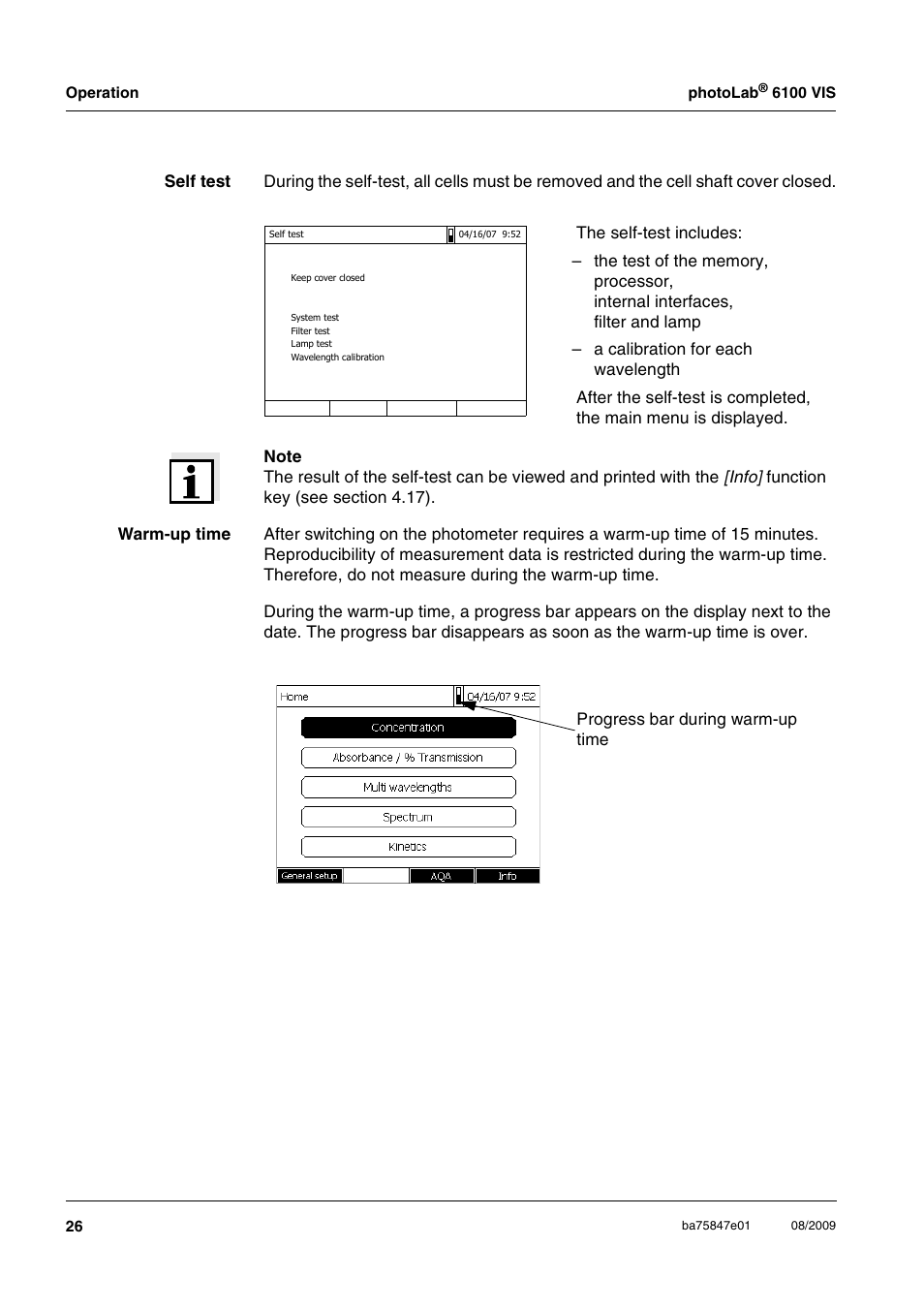 Xylem photoLab 6100 VIS User Manual | Page 26 / 186