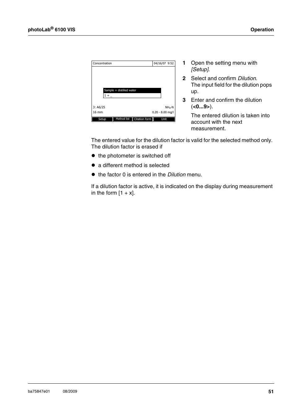 Xylem photoLab 6100 VIS User Manual | Page 51 / 186