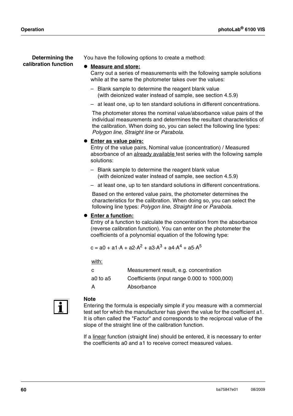 Xylem photoLab 6100 VIS User Manual | Page 60 / 186