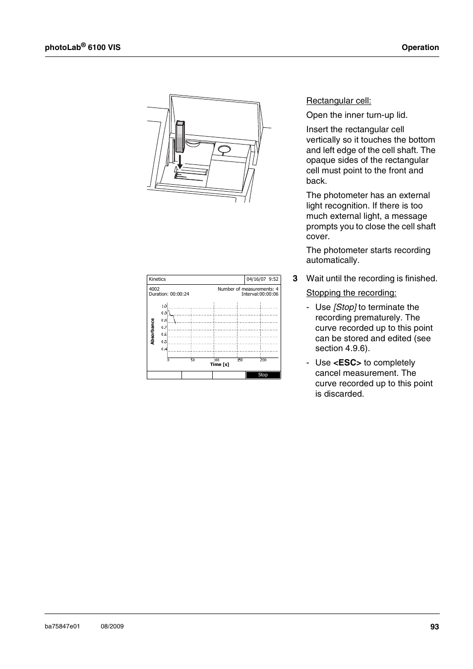 Xylem photoLab 6100 VIS User Manual | Page 93 / 186