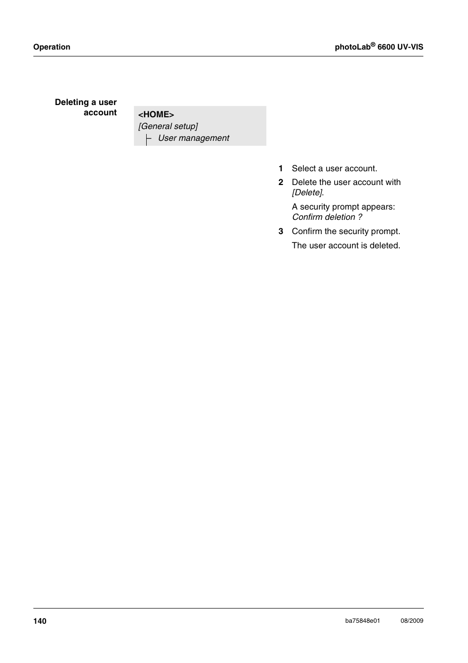 Xylem photoLab 6600 UV-VIS User Manual | Page 140 / 184
