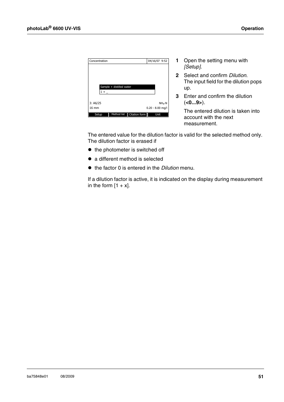 Xylem photoLab 6600 UV-VIS User Manual | Page 51 / 184
