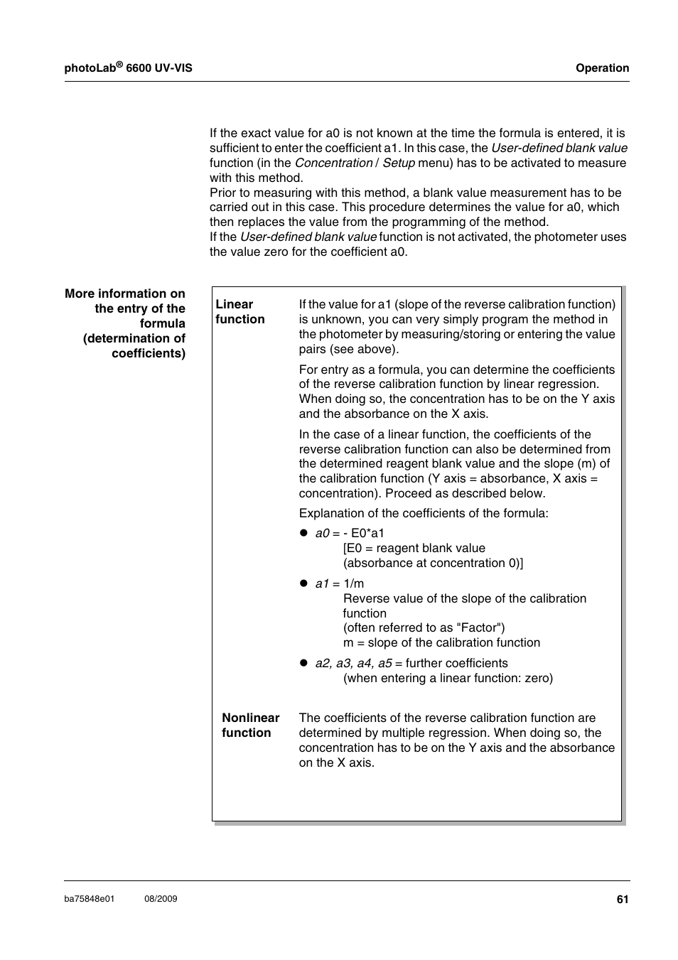 Xylem photoLab 6600 UV-VIS User Manual | Page 61 / 184