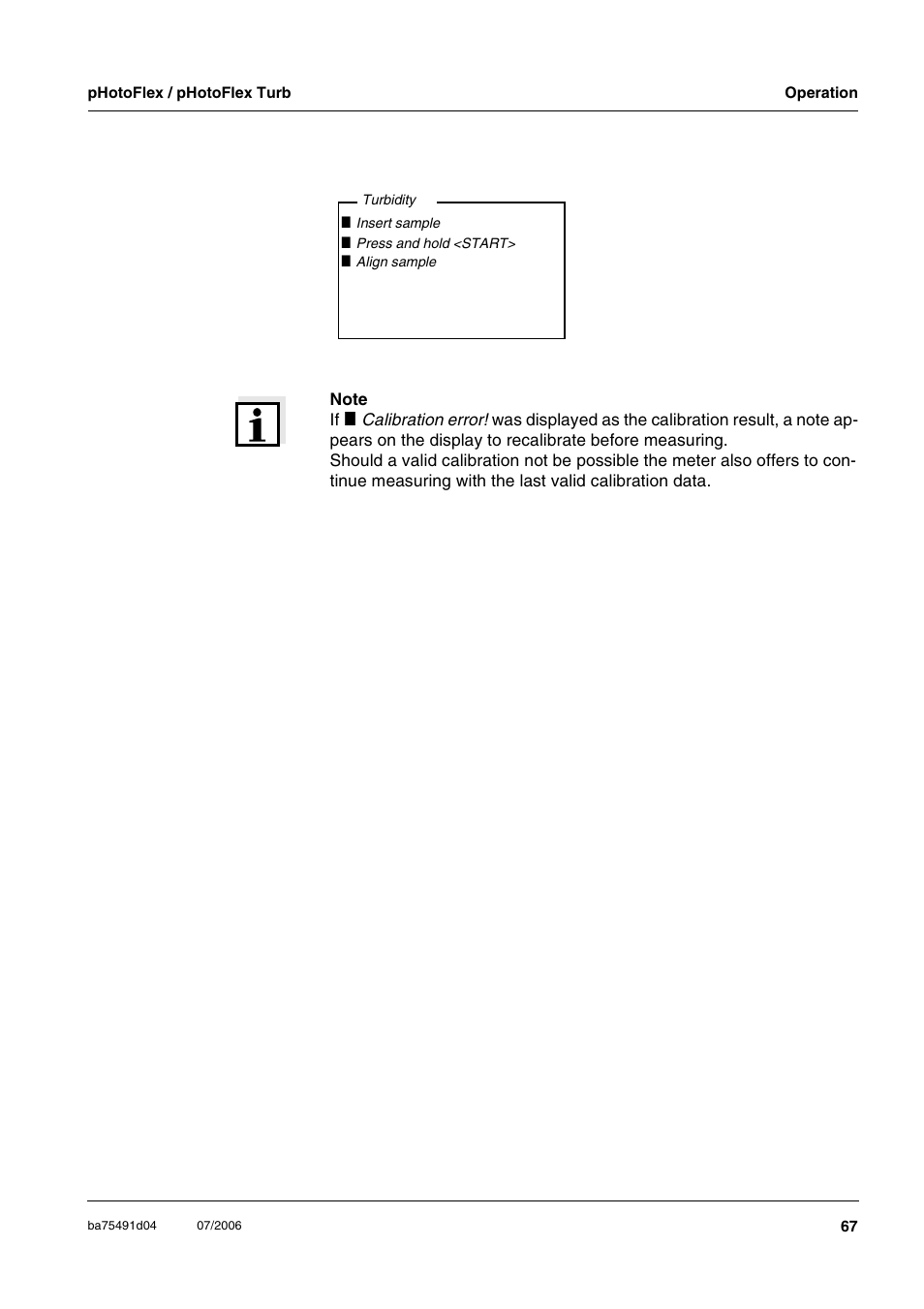 Xylem pHotoFlex/pHotoFlex Turb User Manual | Page 67 / 109