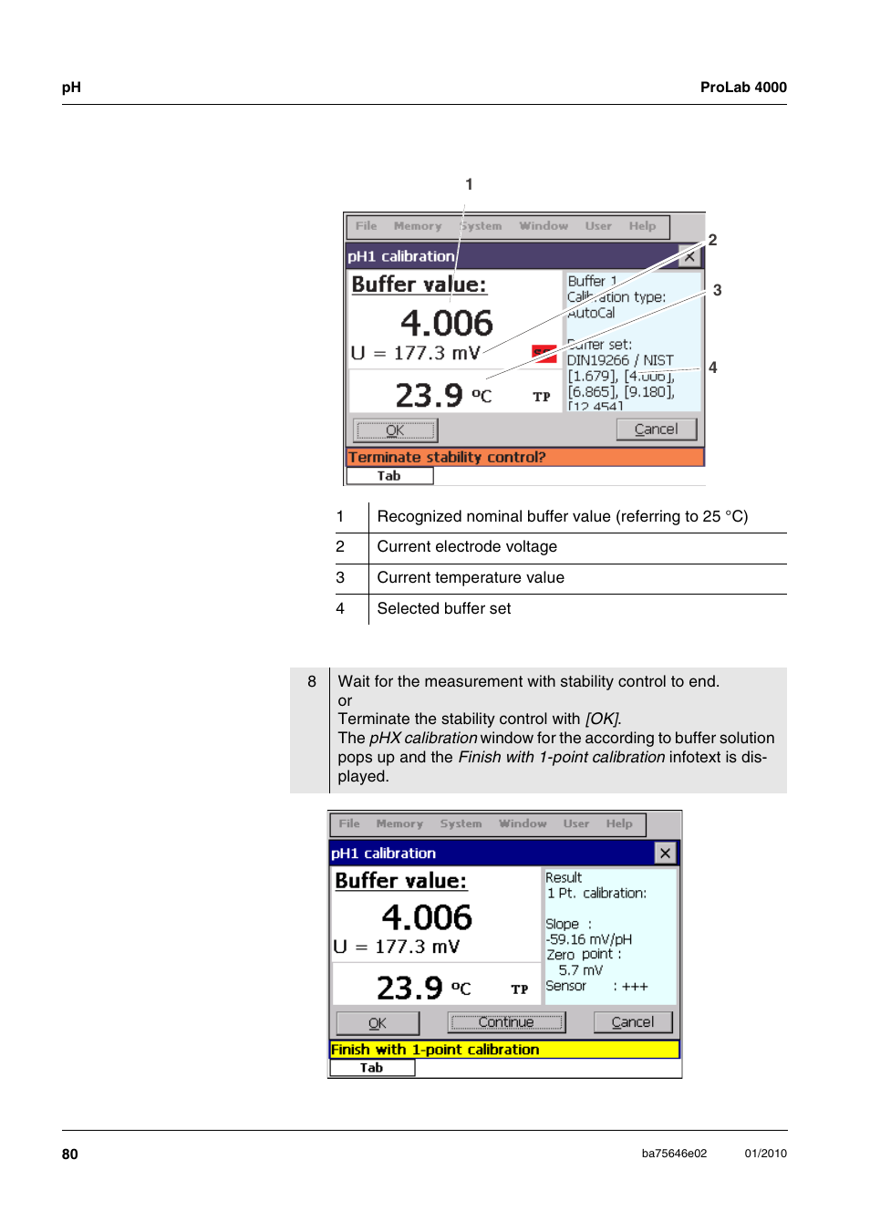 Xylem ProLab 4000 MULTIPARAMETER BENCHTOP METER User Manual | Page 80 / 219