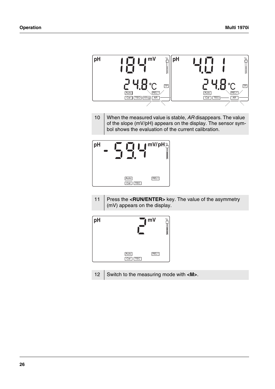 Xylem MULTI 1970I PORTABLE MULTIPARAMETER METERS User Manual | Page 28 / 87