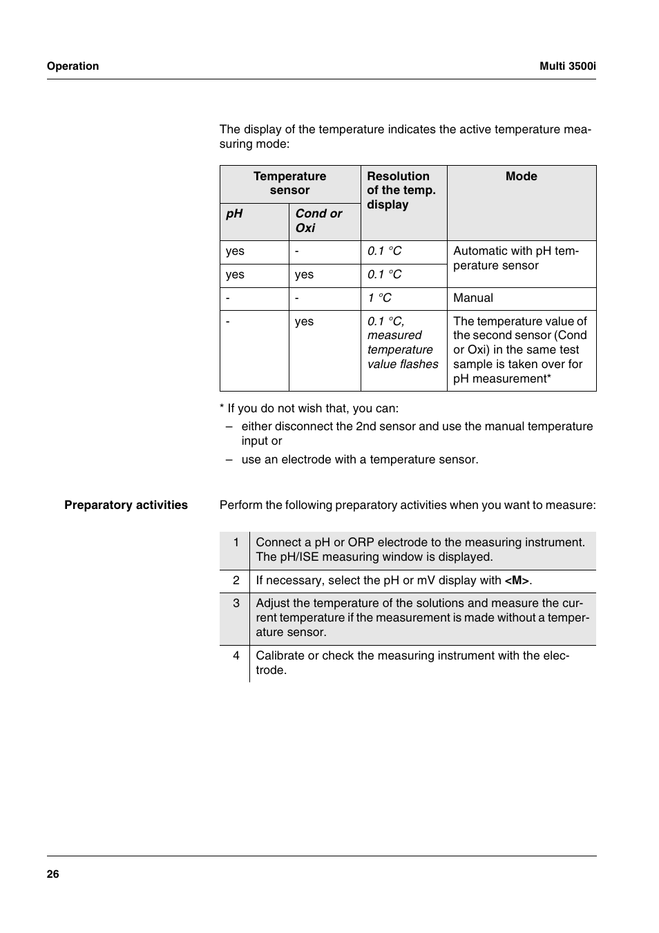 Xylem MULTI 3500i HANDHELD MULTIPARAMETER METERS User Manual | Page 28 / 107