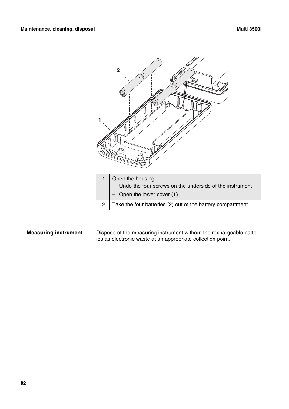 Xylem MULTI 3500i HANDHELD MULTIPARAMETER METERS User Manual | Page 84 / 107