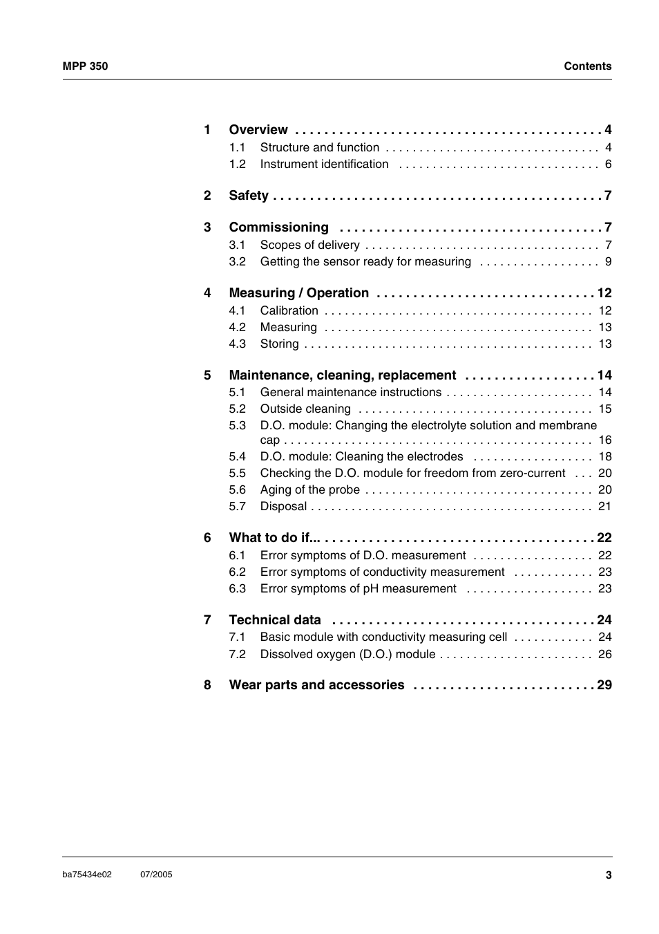 Xylem MPP 350 User Manual | Page 3 / 30