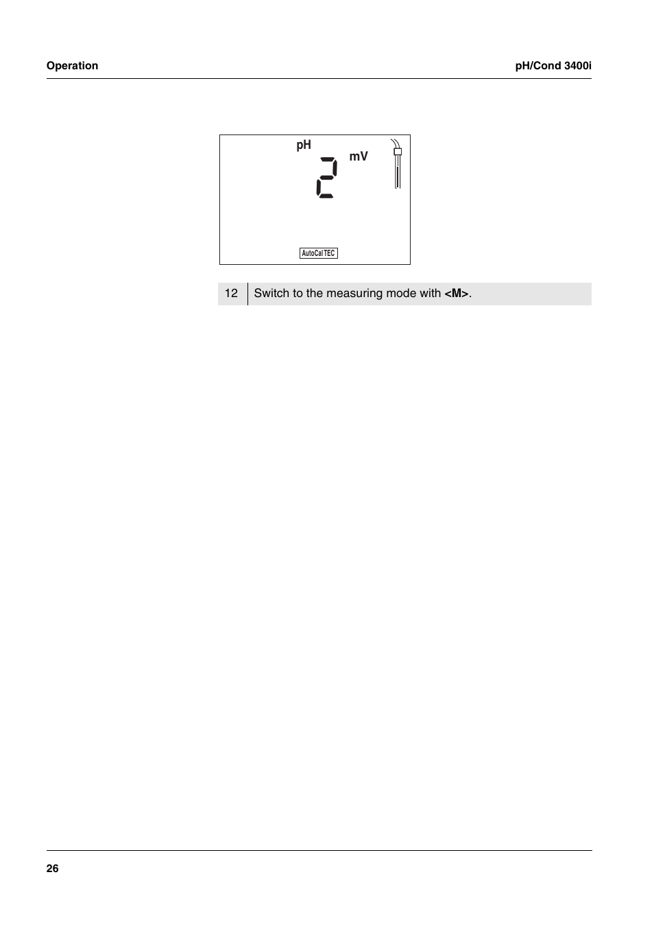 Ya s | Xylem MULTI 3400i pH/Cond MULTI-PARAMETER METERS User Manual | Page 26 / 83