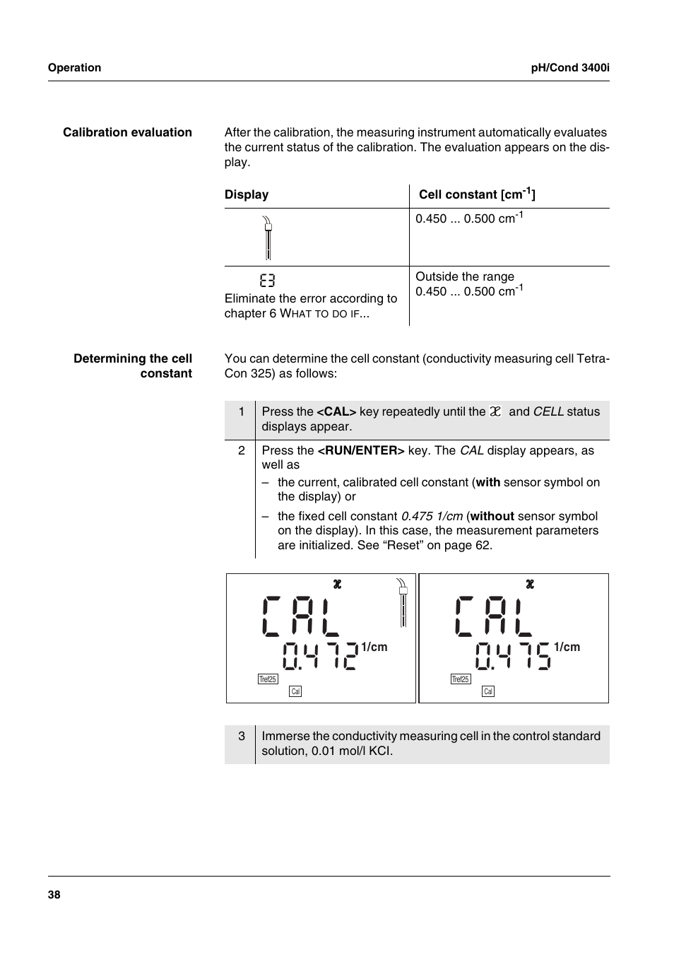 Al l c c | Xylem MULTI 3400i pH/Cond MULTI-PARAMETER METERS User Manual | Page 38 / 83
