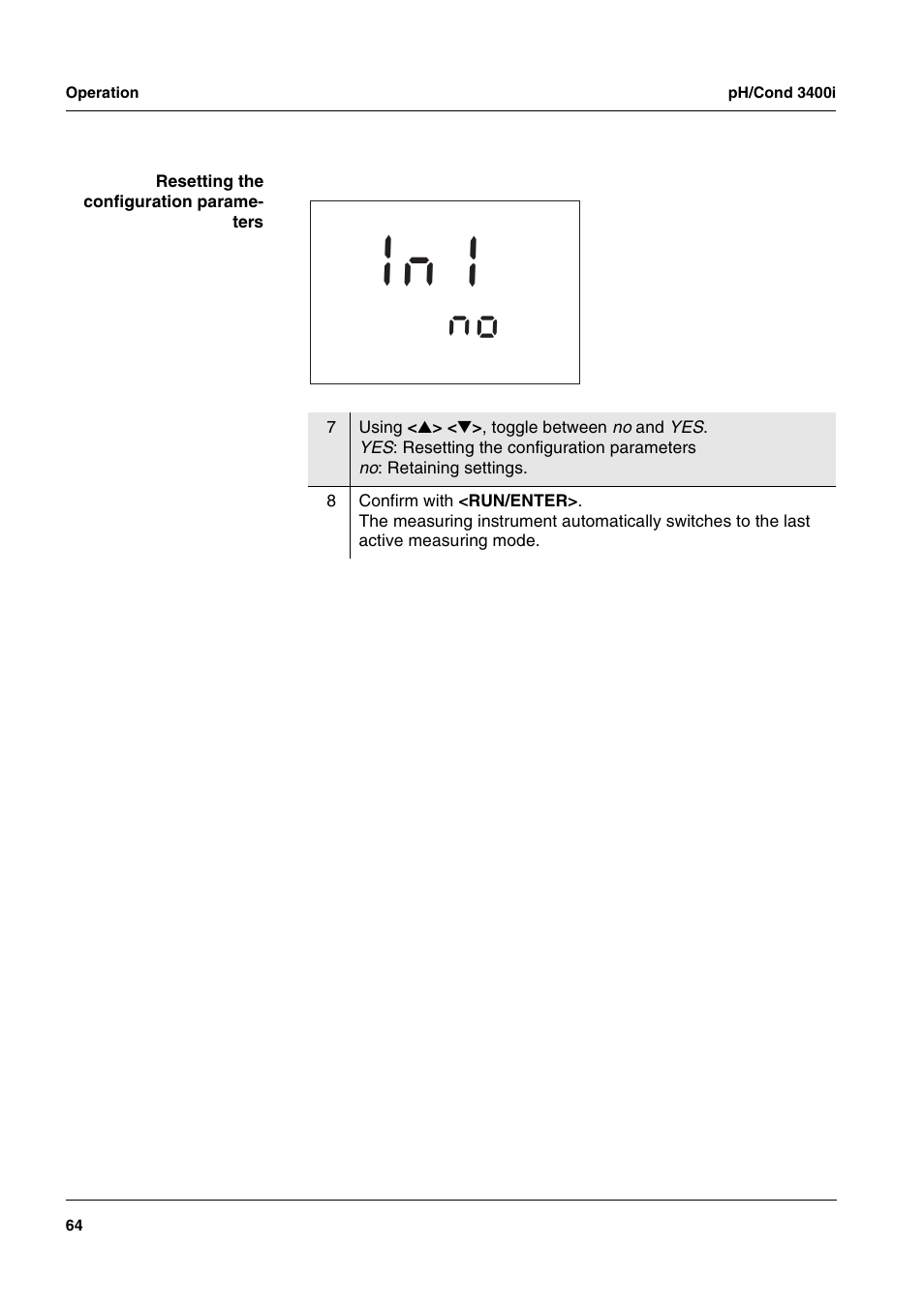 N i i | Xylem MULTI 3400i pH/Cond MULTI-PARAMETER METERS User Manual | Page 64 / 83
