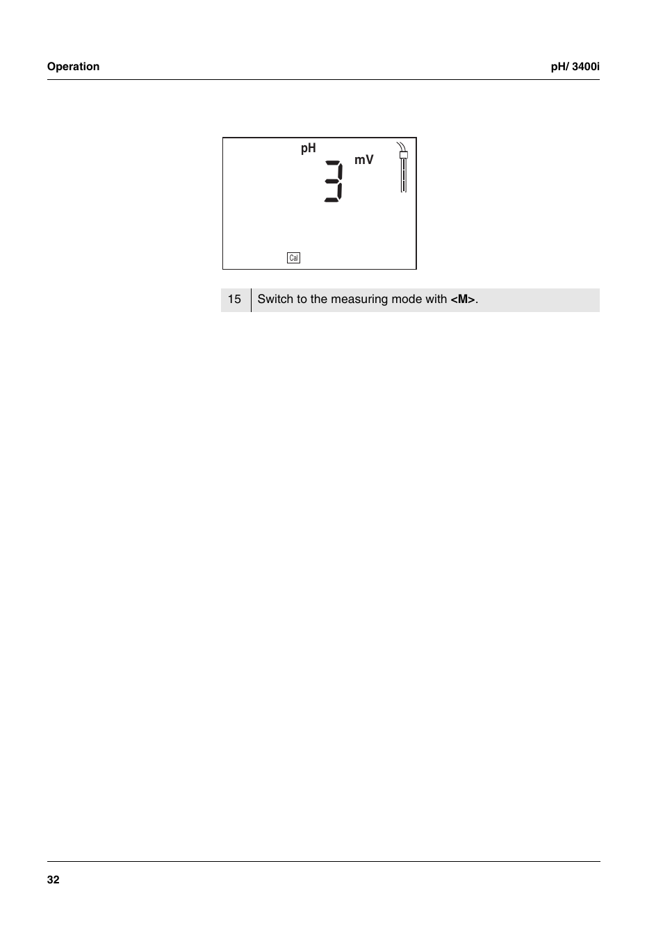 Ya s | Xylem MULTI 3400i pH/Oxi MULTI-PARAMETER METERS User Manual | Page 32 / 79