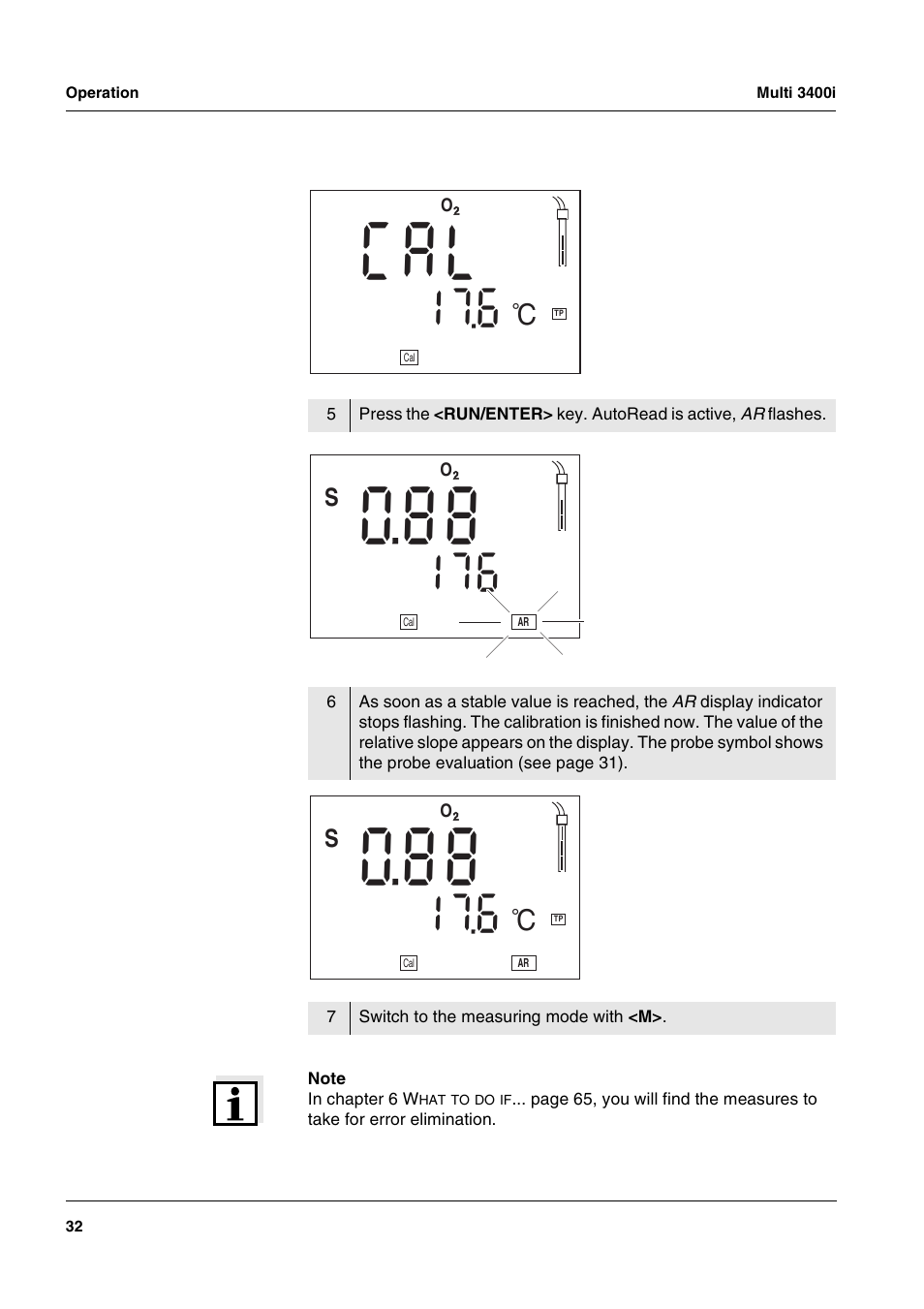 A l c | Xylem MULTI 3400 MULTI-PARAMETER METERS User Manual | Page 32 / 85