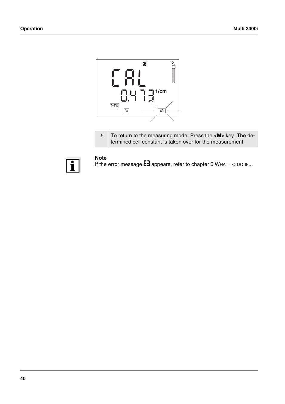 A l c | Xylem MULTI 3400 MULTI-PARAMETER METERS User Manual | Page 40 / 85