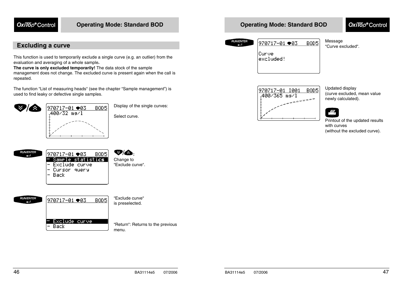 Xylem OxiTopIS OC100 User Manual | Page 47 / 103