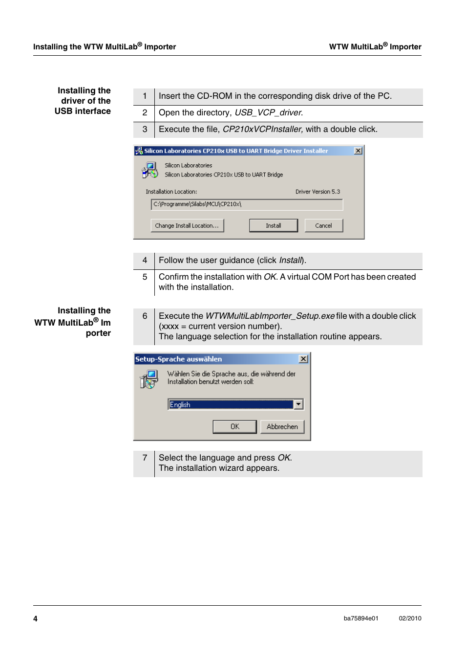 Xylem WTW MultiLab Importer User Manual | Page 4 / 10