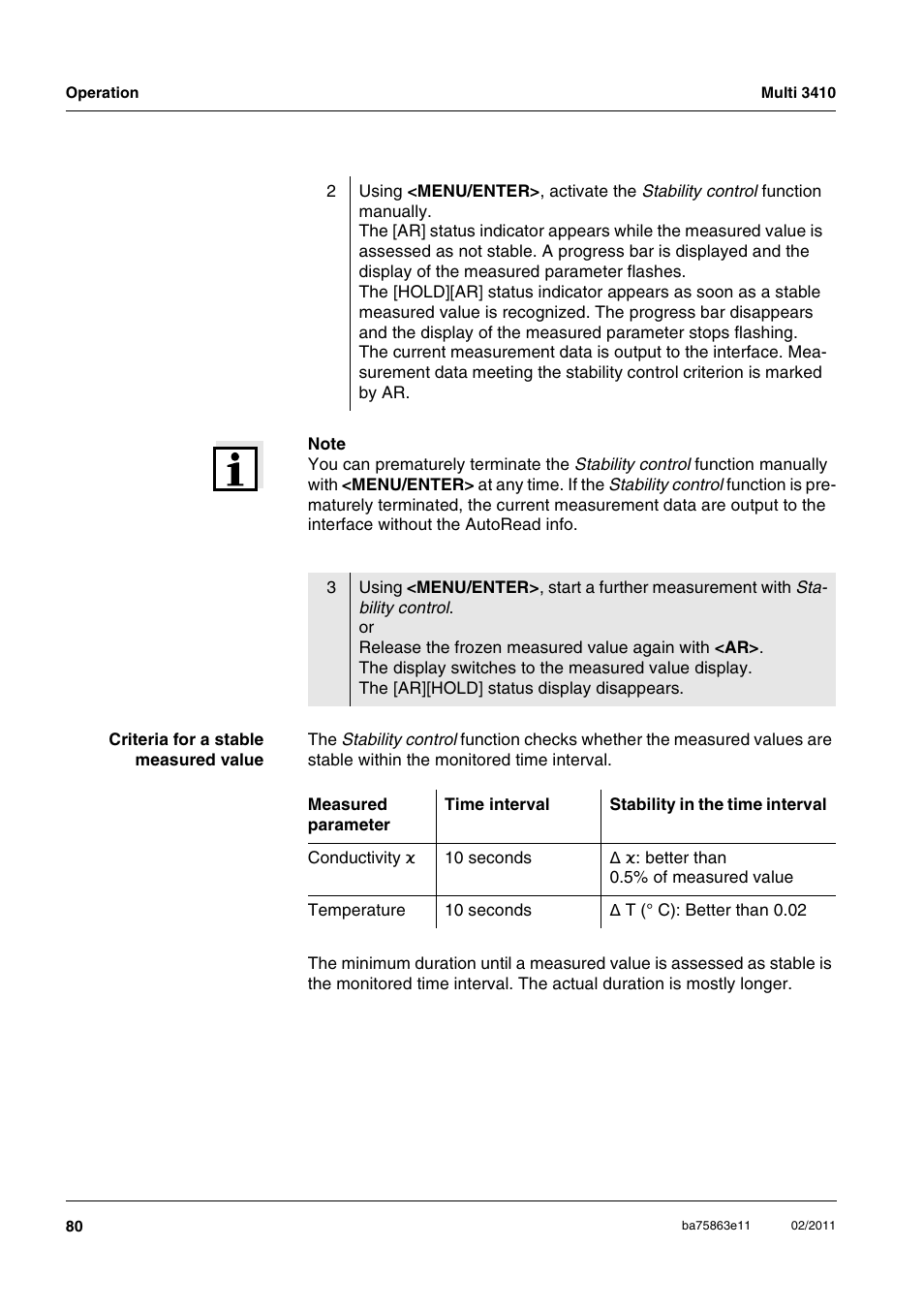 Xylem Multi 3410 User Manual | Page 80 / 118