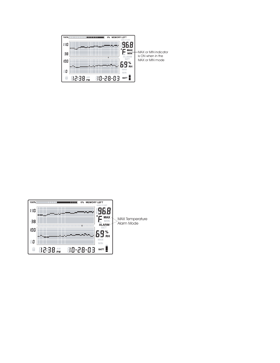 Xylem RH 520 PAPERLESS HUMIDITY/TEMPERATURE CHART RECORDERS User Manual | Page 11 / 15