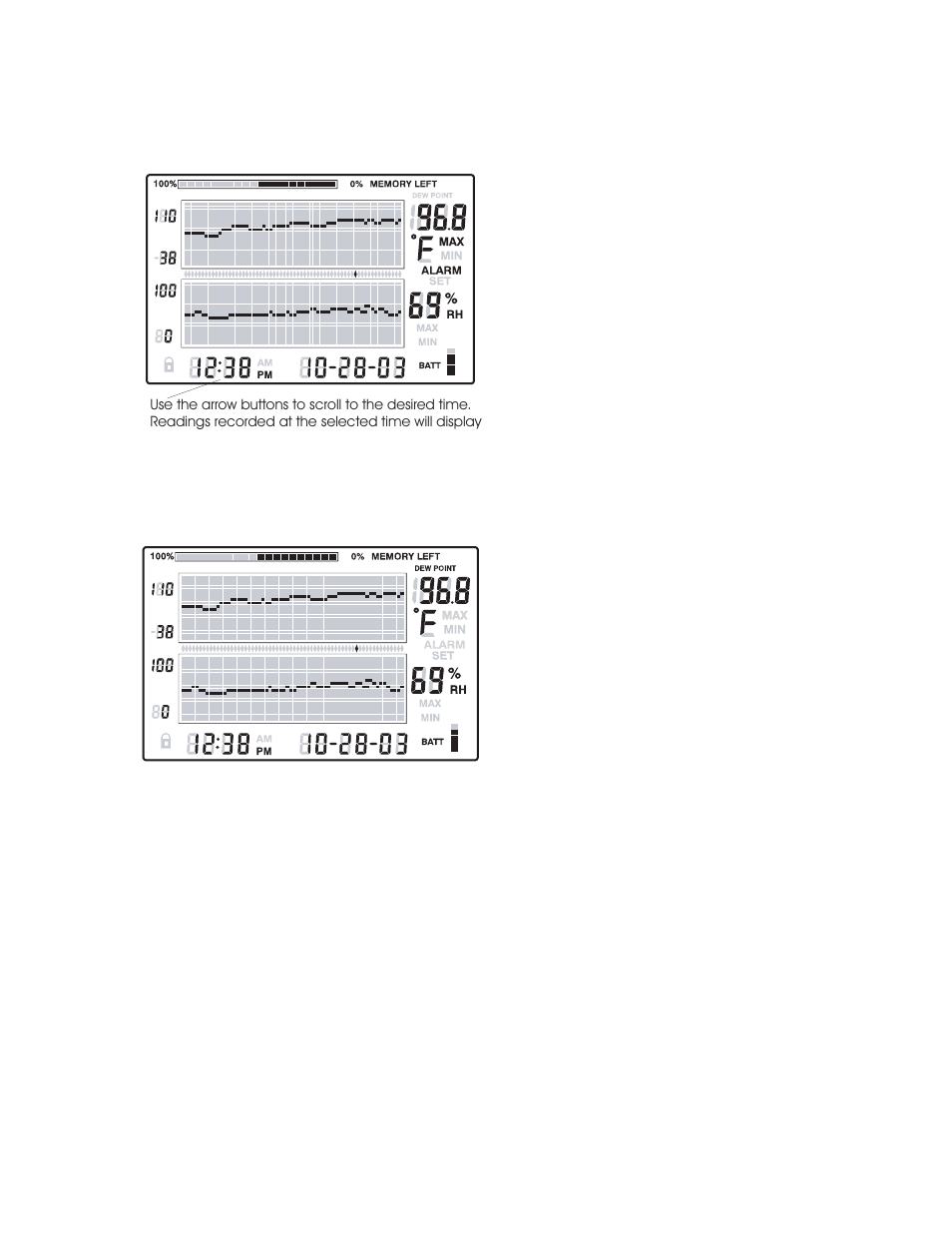 Xylem RH 520 PAPERLESS HUMIDITY/TEMPERATURE CHART RECORDERS User Manual | Page 12 / 15