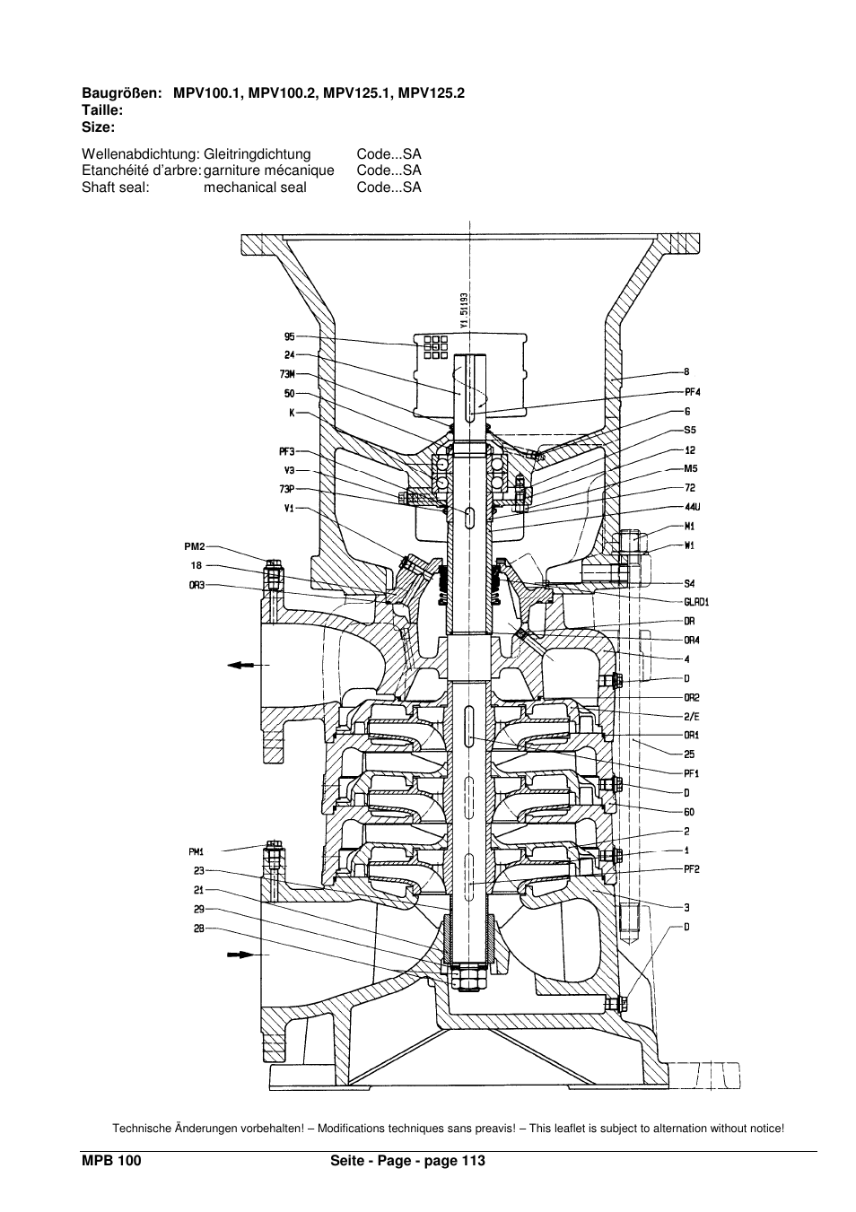 Xylem MPV User Manual | Page 117 / 122