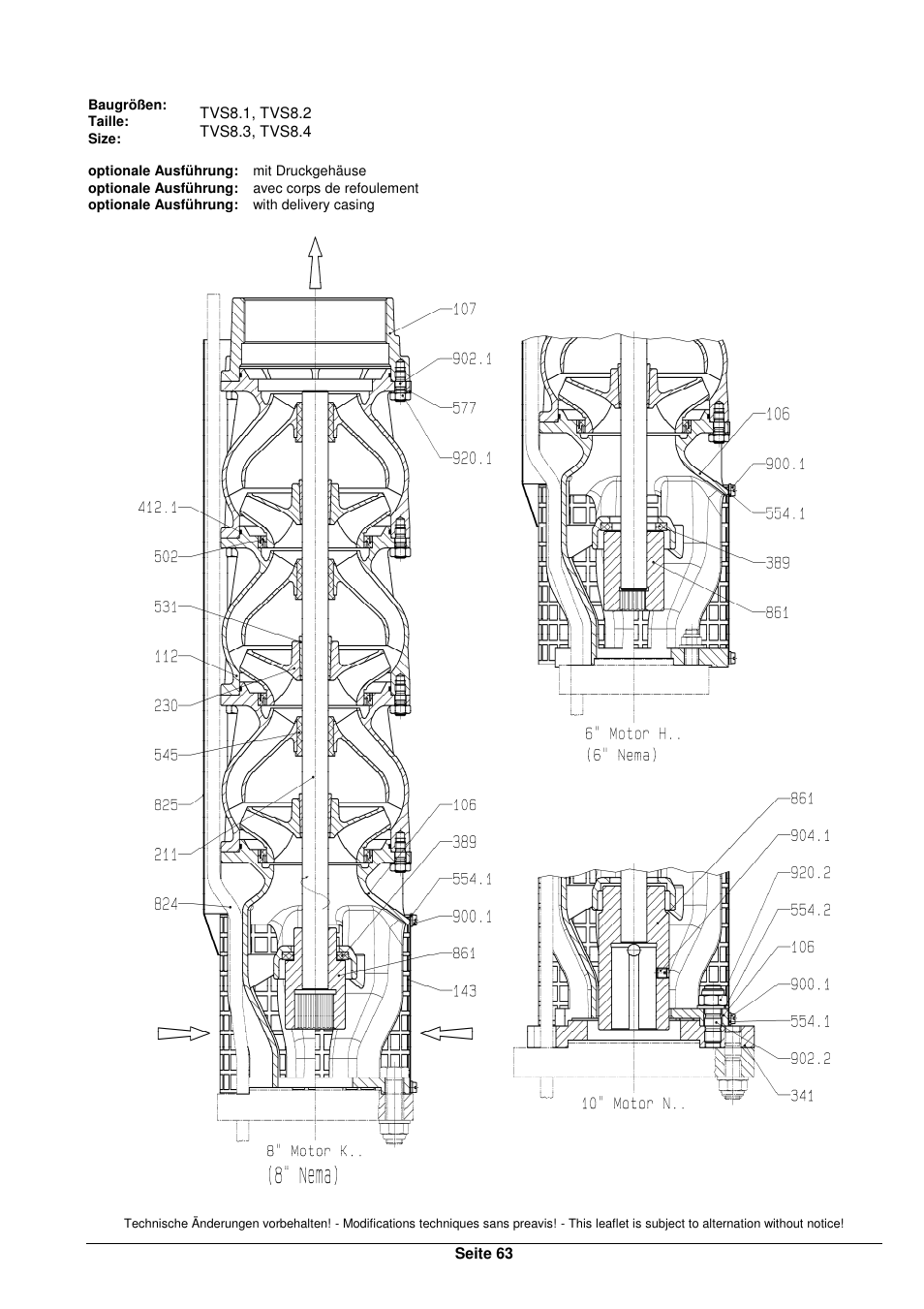 Xylem TVS User Manual | Page 71 / 84