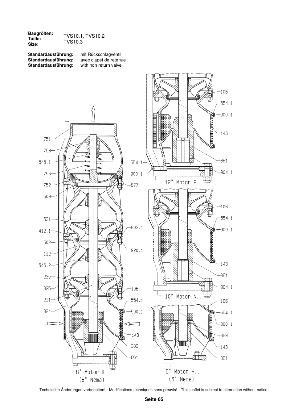 Xylem TVS User Manual | Page 73 / 84