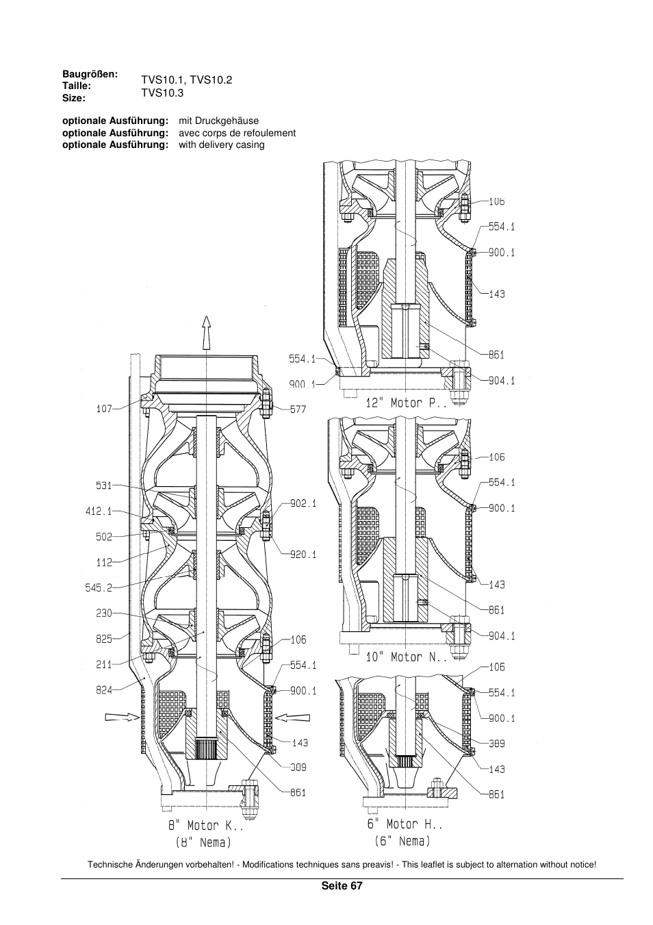 Xylem TVS User Manual | Page 75 / 84