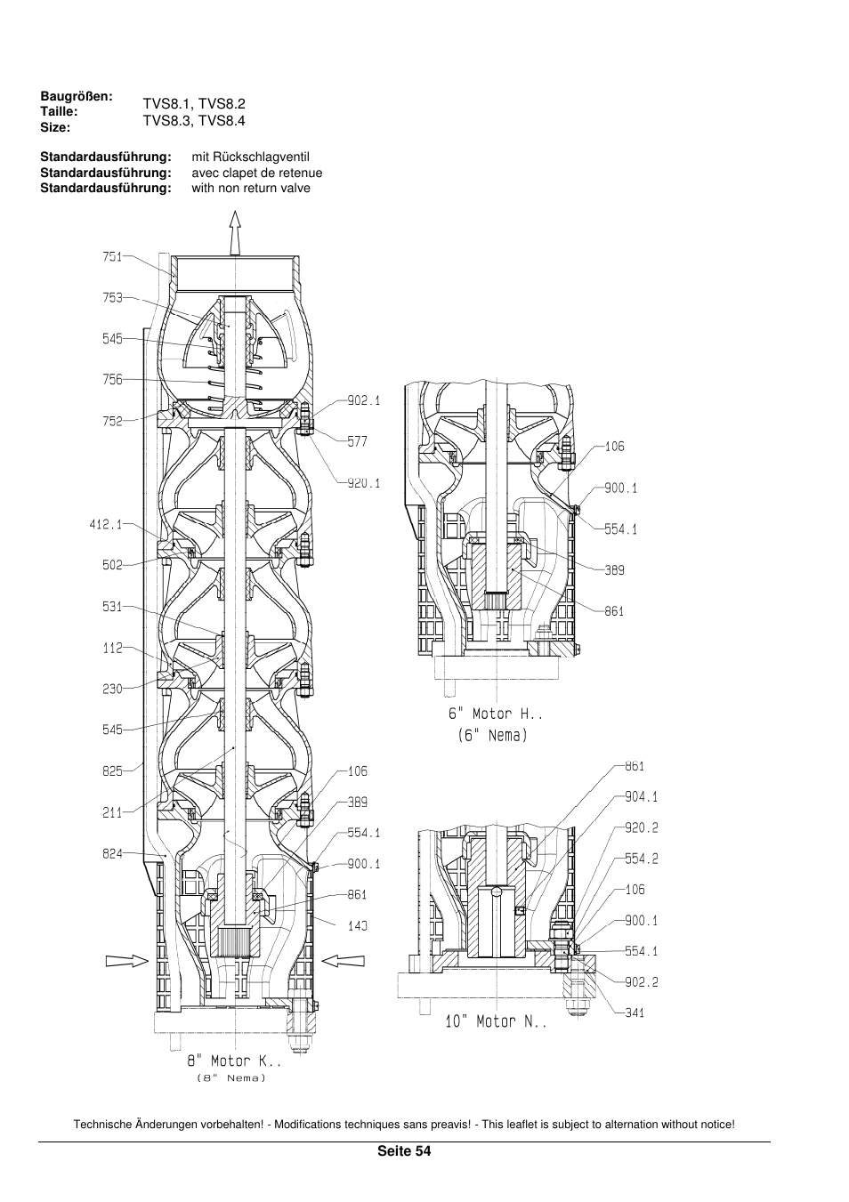 Xylem TVS User Manual | Page 60 / 72