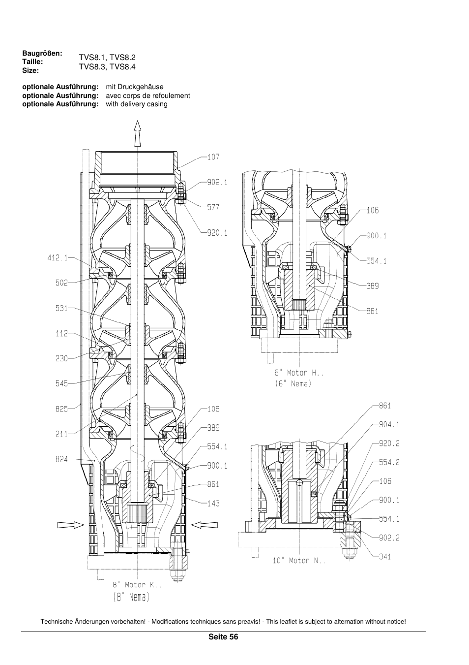 Xylem TVS User Manual | Page 62 / 72