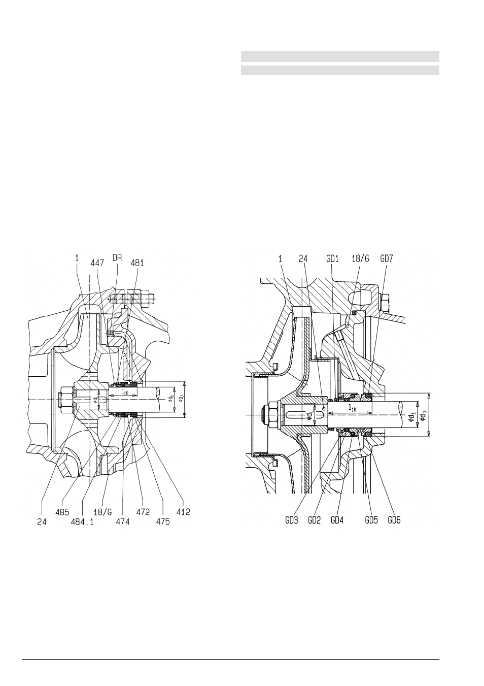 Baureihe lr, lmr, lrz, lmz, Einbau-, betriebs- und wartungsanleitung, 3 wellenabdichtung | Lmr, lmz lr, lrz | Xylem LMZ User Manual | Page 10 / 68