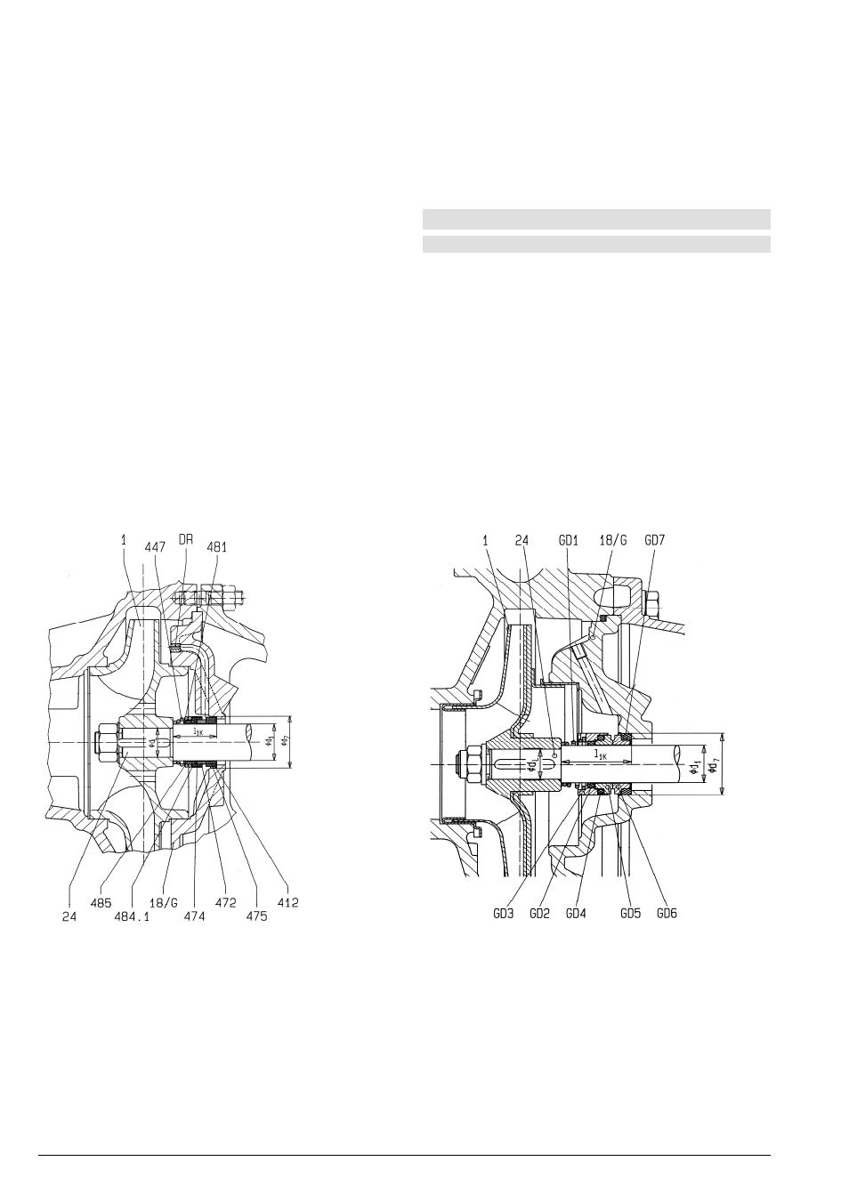 Série lr, lmr, lrz, lmz, 3 garniture d’arbre, Lmr, lmz lr, lrz | Xylem LMZ User Manual | Page 28 / 68