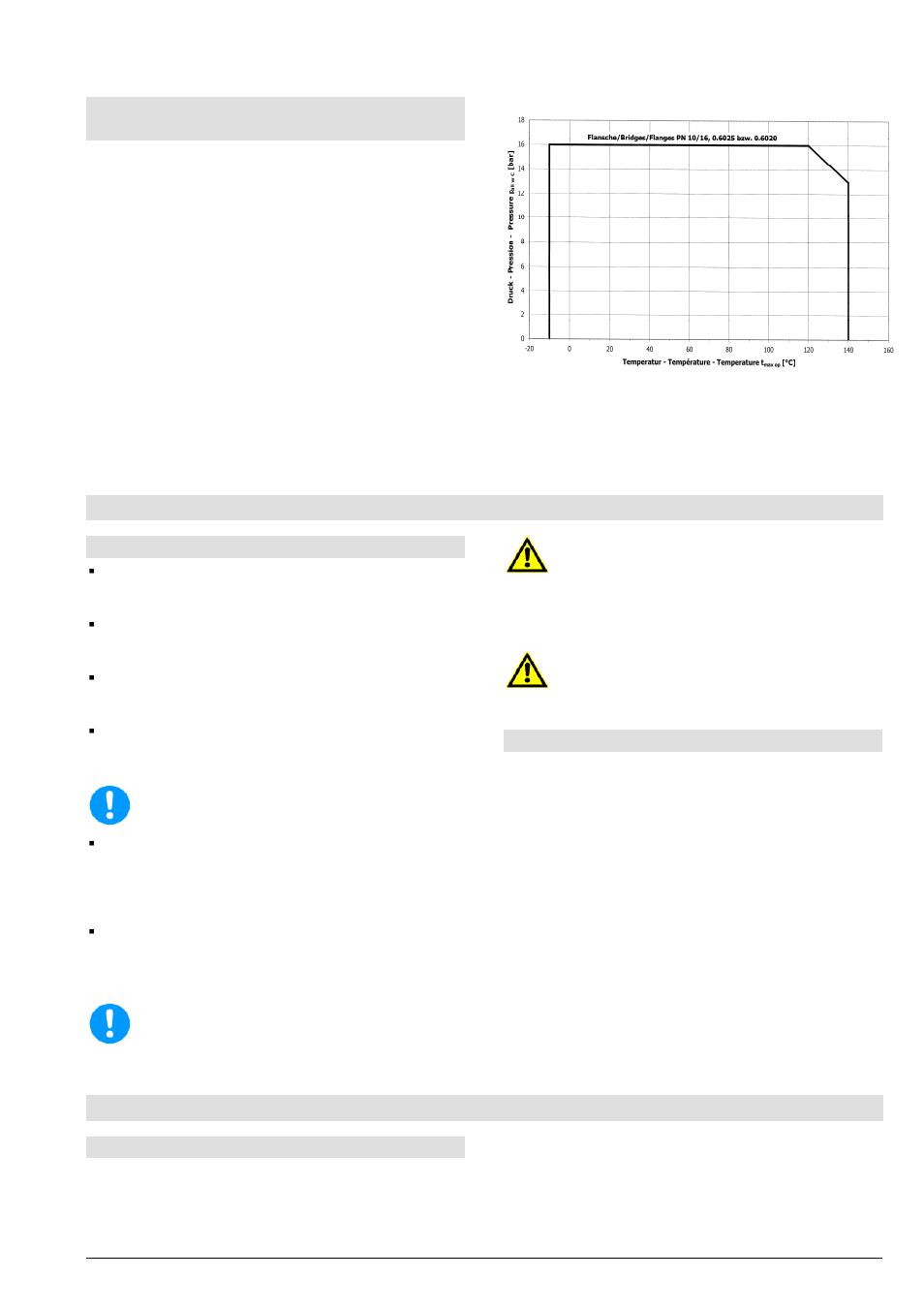 Série lr, lmr, lrz, lmz, Transport, manutention, stockage, Mise en place, montage | 8 pressions et températures admissibles, 1 transport, manutention, 2 stockage / conservation, 1 installation du groupe | Xylem LMZ User Manual | Page 31 / 68