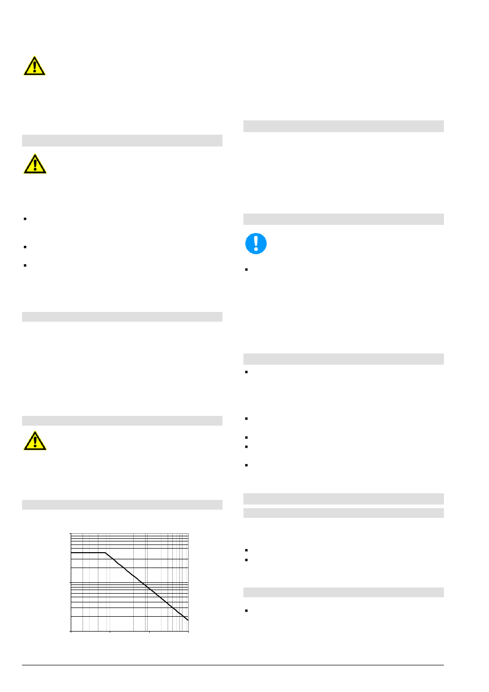 Série lr, lmr, lrz, lmz, 4 limites de l’exploitation, 5 lubrification | 6 contrôle, 7 mise hors service, 8 stockage / arrêt prolongé | Xylem LMZ User Manual | Page 34 / 68